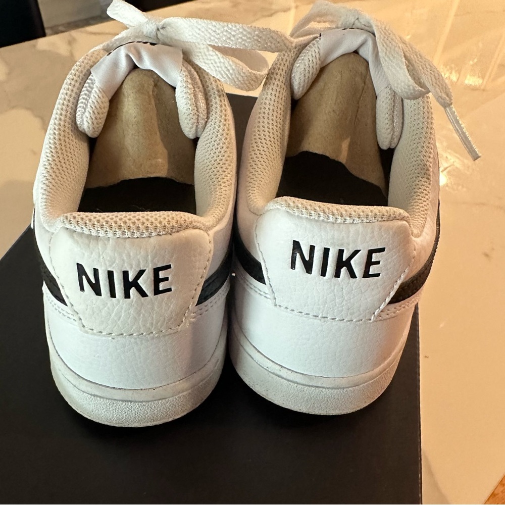 Nike Court Vision Low Next Nature - White/Black - Picture 5 of 8